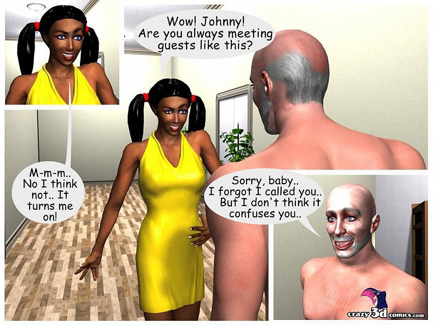 Adult Interracial Toons - Interracial group 3D toon porn. Adult Comics content - 12 pics.