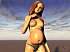 3D Pregnant Dolls - Legal age teenager preggo Bambi-girl with nice-looking belly.