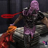 Large monstro fucker.