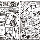 An artist's life hardcore comic storyline.