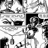 Breasty counerspy in the comics Ramba.